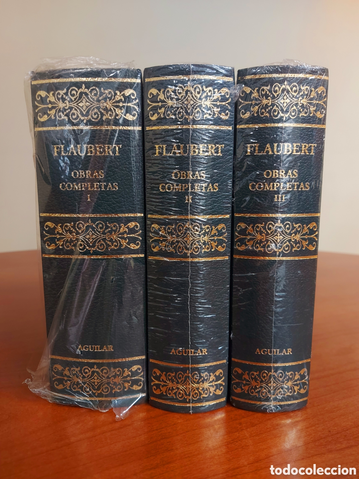 Libros de segunda mano: Flaubert, Obras Completas. 3 tomos (completa). Aguilar, 2004. PRECINTADOS.