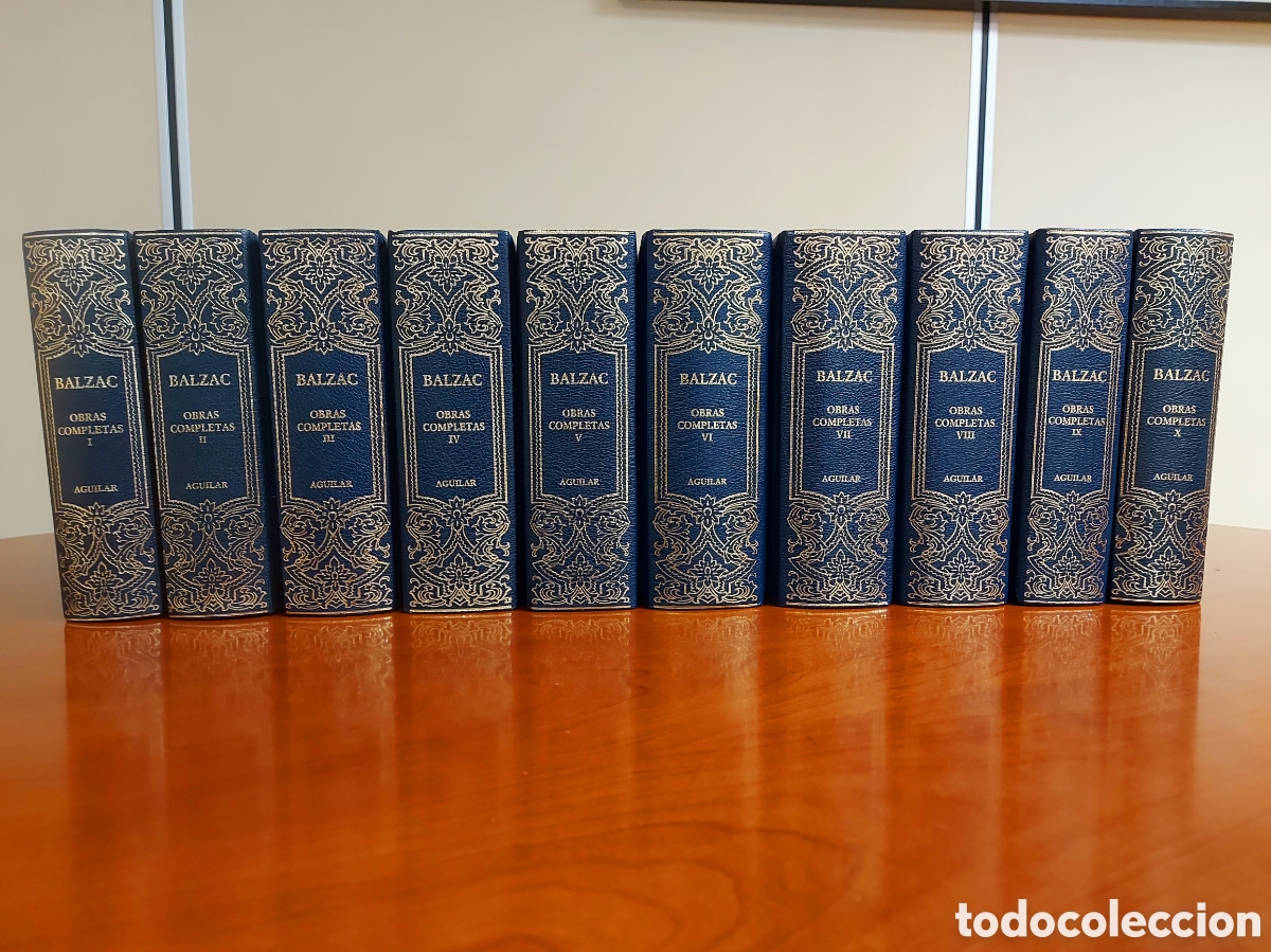 Libros de segunda mano: Balzac, Obras Completas. 10 tomos (colecci&oacute;n completa). Aguilar, 2004.