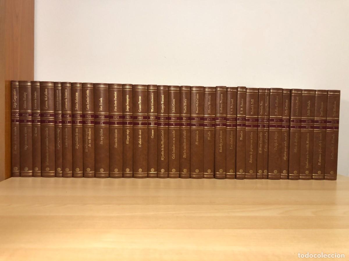 Libros de segunda mano: Coleccion 30 Libros Clasicos Universales Planeta Decadas 1950 1960 1970 Completa Edicion Lujo Piel