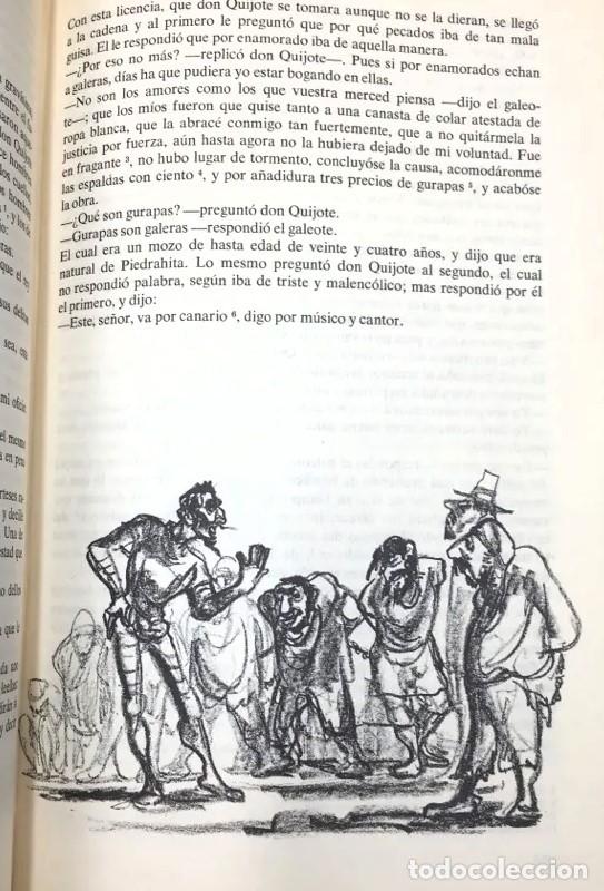 Libros de segunda mano: Libro El Quijote, edici&oacute;n de lujo ilustrada (1967) - Foto 4