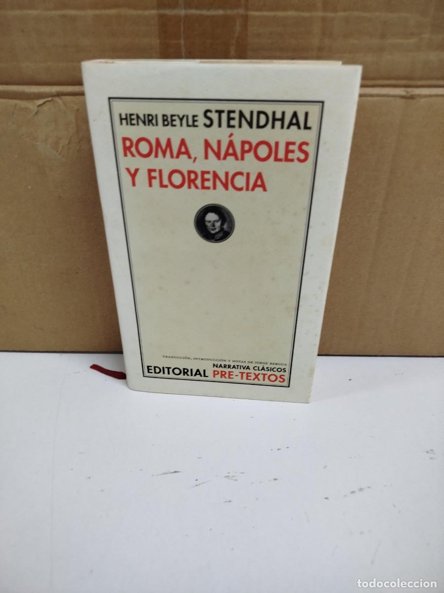Libros de segunda mano: Henri Beyle Stendhal - Roma, N&aacute;poles y Florencia - Editorial Pre-Textos