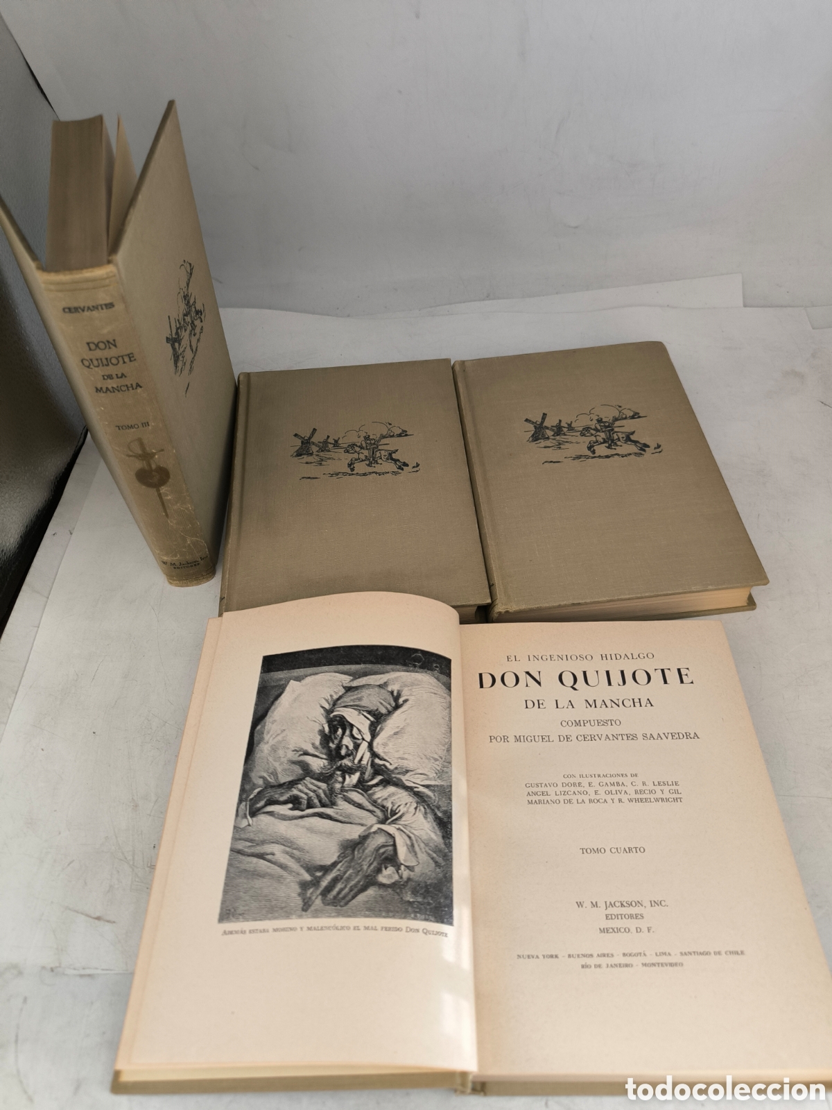Gebrauchte B&uuml;cher: El Ingenioso Hidalgo Don Quijote de la Mancha compuesto por Miguel de Cervantes Saavedra