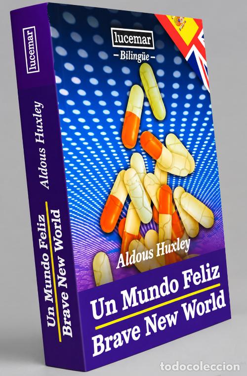 Libros de segunda mano: M1375 - [EDICION BILING&Uuml;E]. UN MUNDO FELIZ. ALDOUS HUXLEY. ED. VENEZUELA. COMO NUEVO.