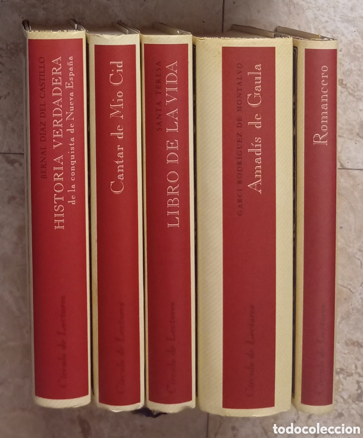 Libros de segunda mano: LOTE CLASICOS ESPA&Ntilde;OLES BIBLIOTECA DE PLATA CIRCULO DE LECTORES