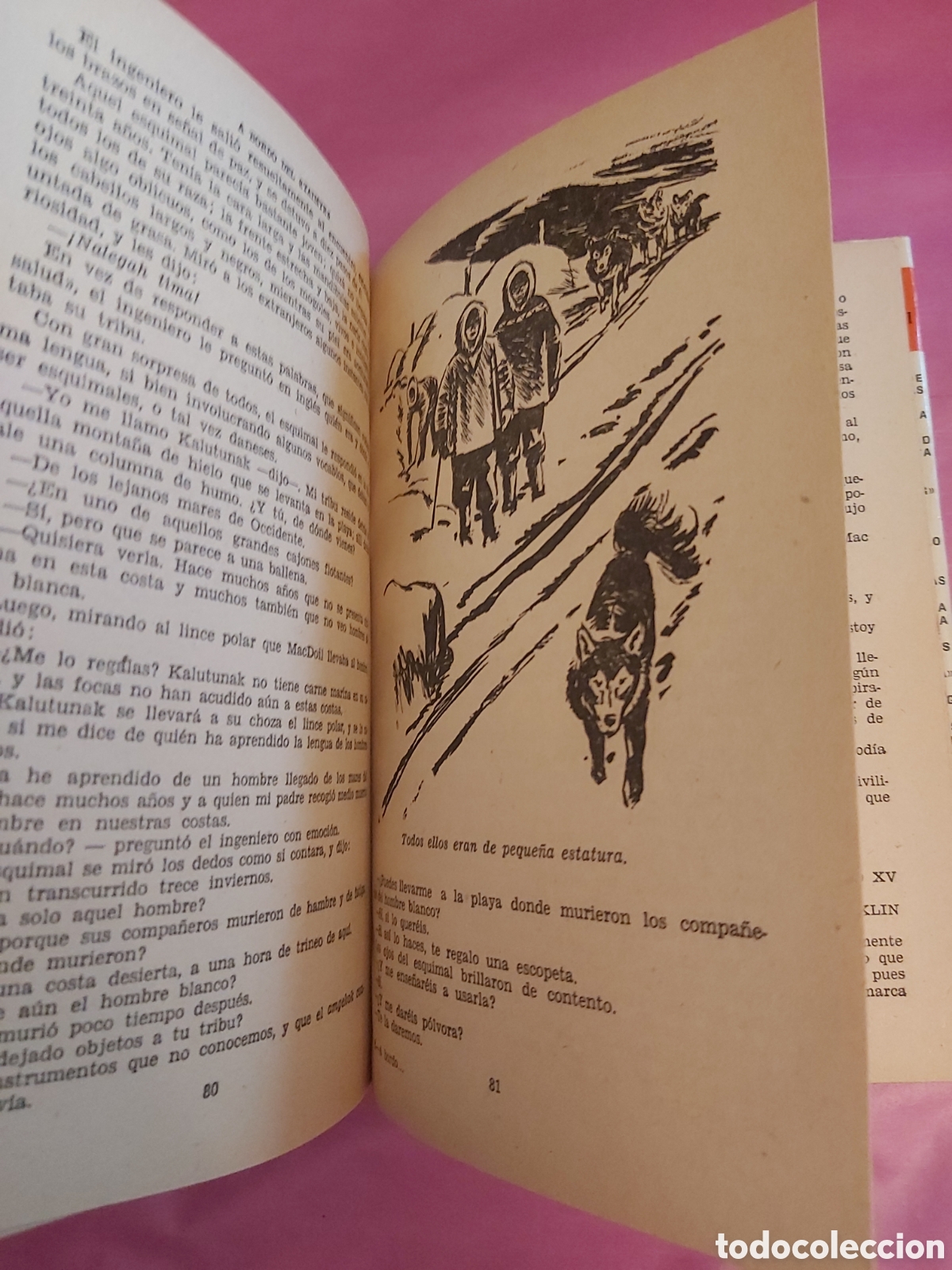 Libros de segunda mano: A BORDO DEL TAIMYR EMILIO SALGARI EDITORIAL MOLINA 1959 - Foto 5