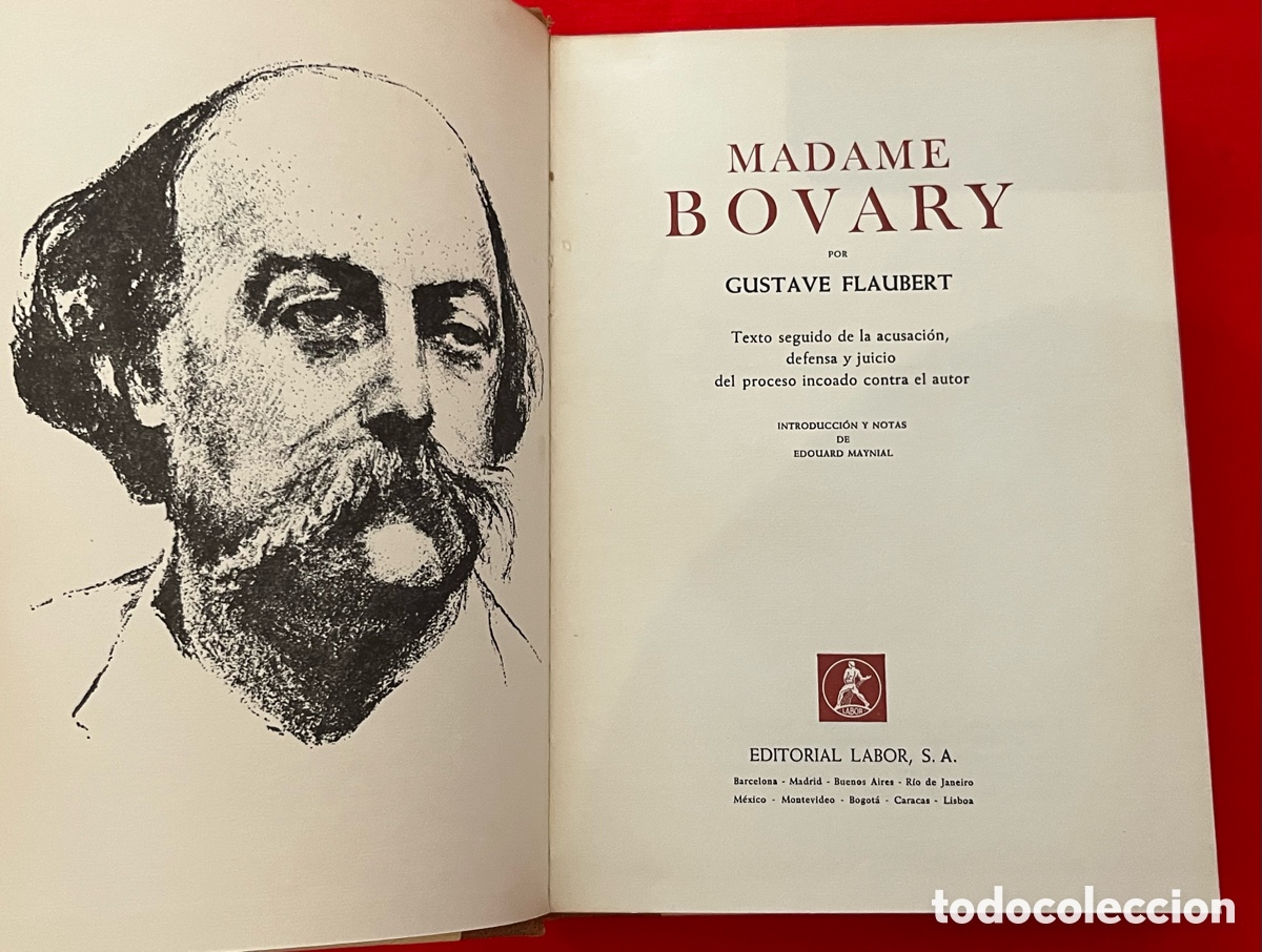 Libros de segunda mano: Libro Madame Bovary - Gustavo Flaubert - Editorial Labor - Foto 3
