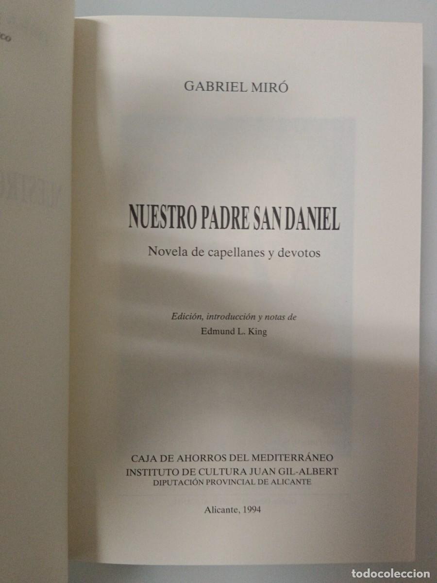 Libros de segunda mano: NUESTRO PADRE SAN DANIEL. GABRIEL MIR&Oacute; - Foto 5