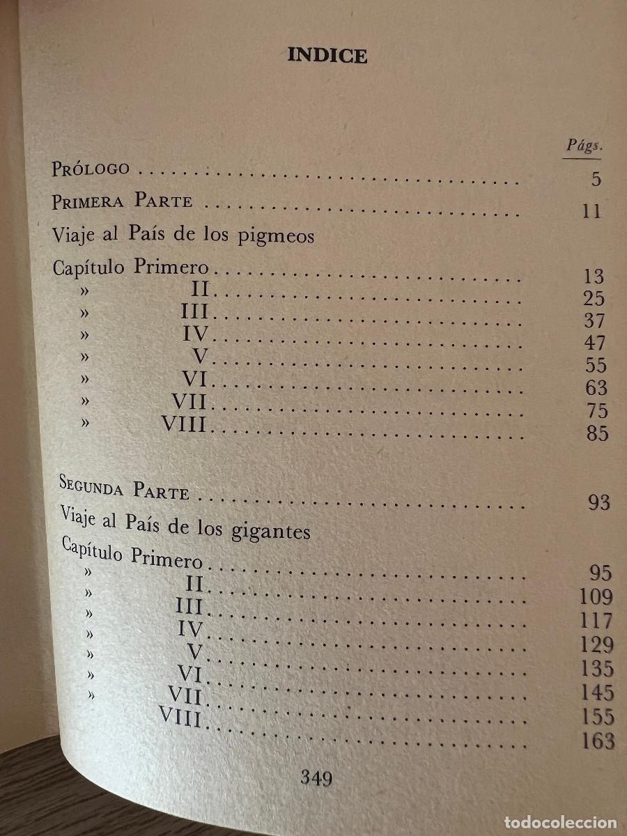 Libros de segunda mano: Los viajes de Gulliver &middot; Jonathan Swift - Foto 4
