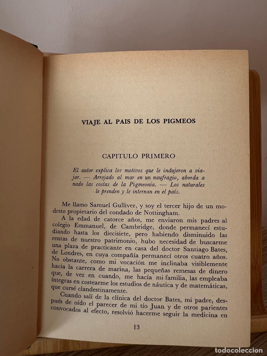 Libros de segunda mano: Los viajes de Gulliver &middot; Jonathan Swift - Foto 7