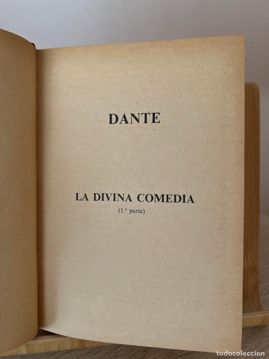 Libros de segunda mano: Dante Alighieri &ndash; La Divina Comedia (2 Tomos) - Foto 3