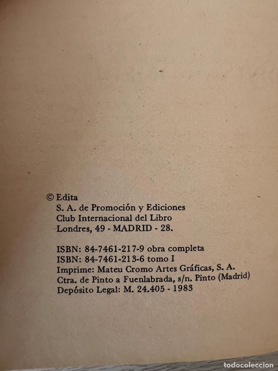 Libros de segunda mano: Dante Alighieri &ndash; La Divina Comedia (2 Tomos) - Foto 8