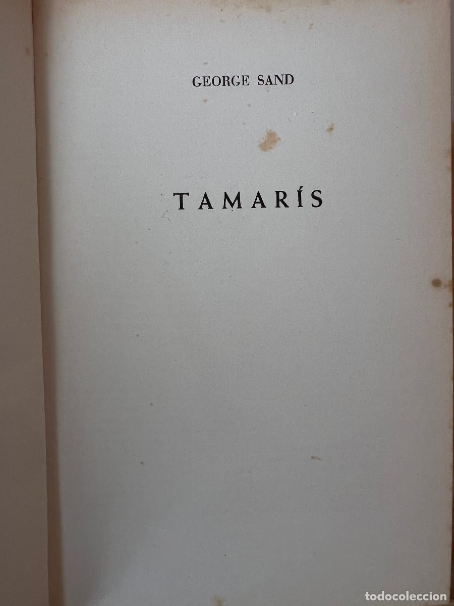 Libros de segunda mano: Tamaris - George Sand - Foto 2