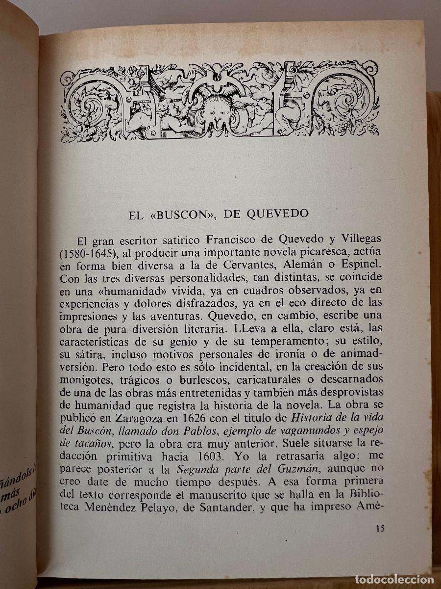 Libros de segunda mano: Francisco de Quevedo - El Busc&oacute;n - Foto 4