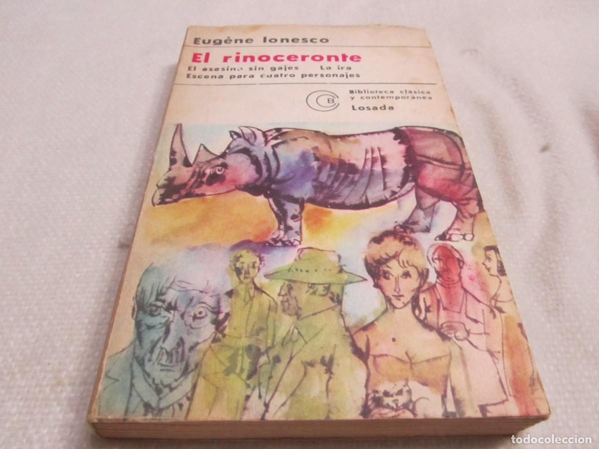 Libros de segunda mano: EL RINOCERONTE, EUG&Egrave;NE IONESCO, EDITORIAL LOSADA,1978