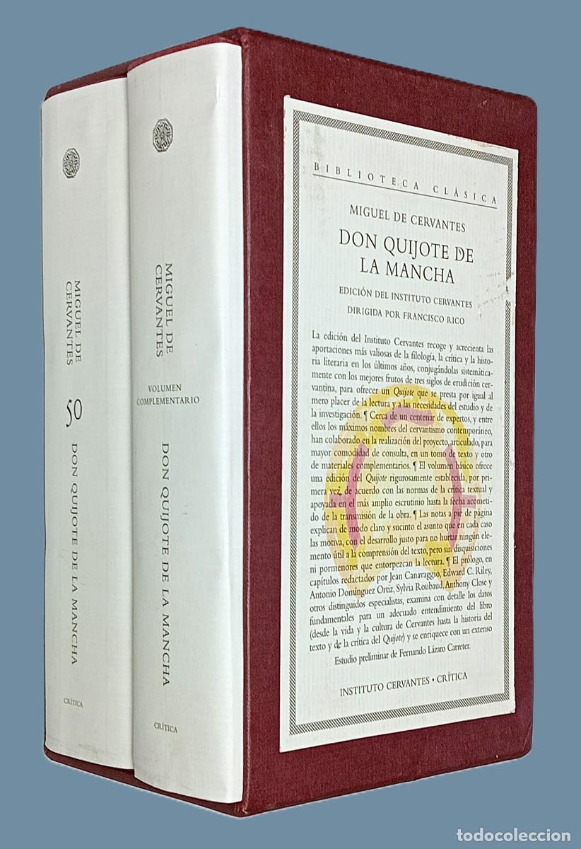Gebrauchte B&uuml;cher: MIGUEL DE CERVANTES - DON QUIJOTE DE LA MANCHA (Editorial CRITICA)