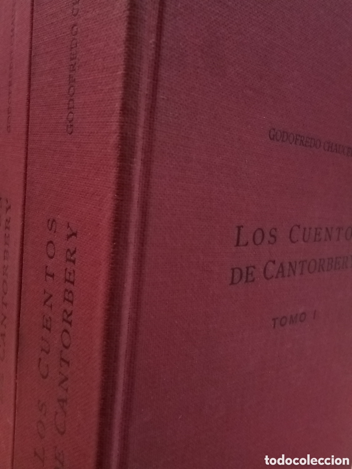 Libri di seconda mano: Godoferdo Chaucer. Los cuentos de Cantobery. 2 Vols.