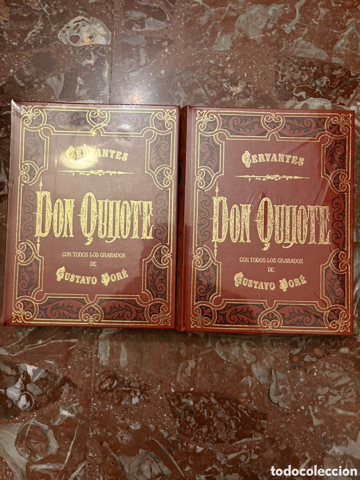 Libros de segunda mano: DON QUIJOTE. 2 TOMOS ED. XXL DE LUJO LIMITADA Y NUMERADA. GRABADOS DOR&Eacute;