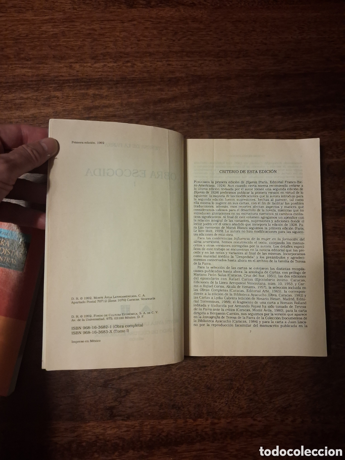 Libros de segunda mano: Obra escogida 1, Teresa de la Parra - Foto 3