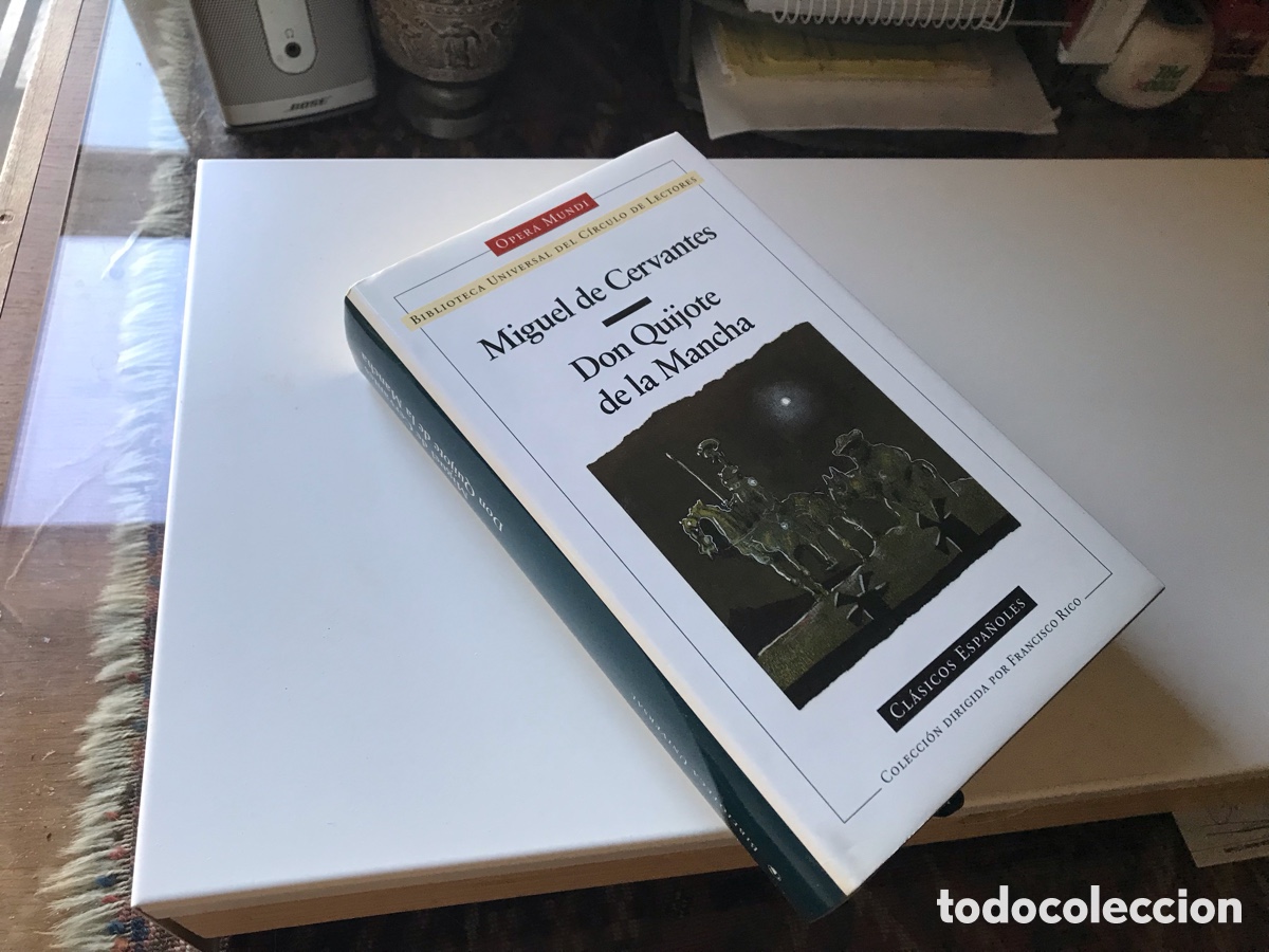 Libros de segunda mano: Don Quijote de la mancha. Miguel de Cervantes. Cl&aacute;sicos espa&ntilde;oles. &Oacute;pera Mundi.