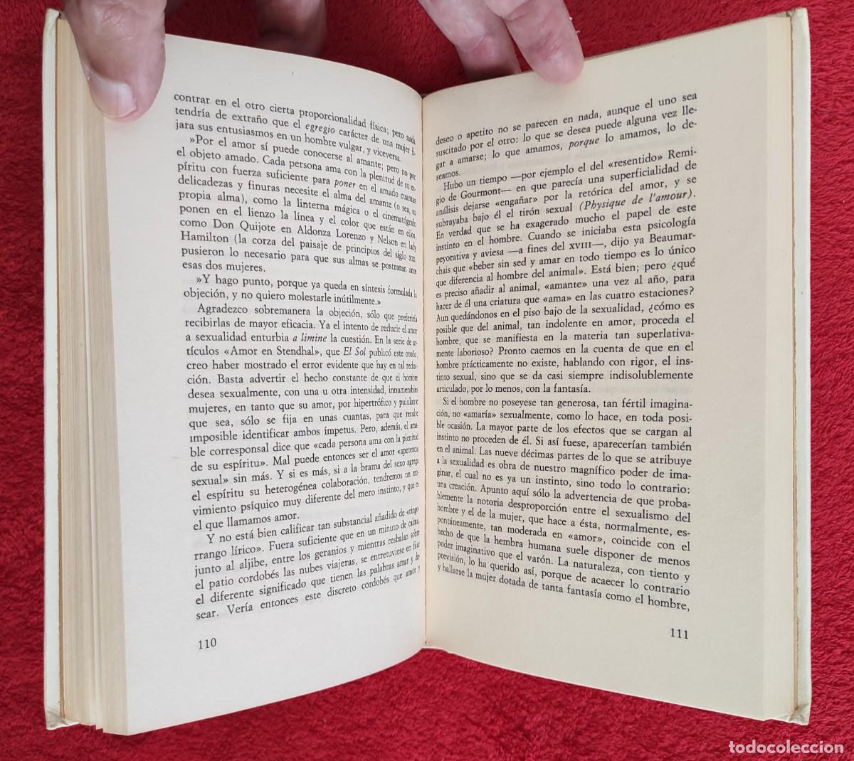 Libros de segunda mano: A&Ntilde;O 1971 - ORTEGA Y GASSET: ESTUDIOS SOBRE EL AMOR - Foto 6