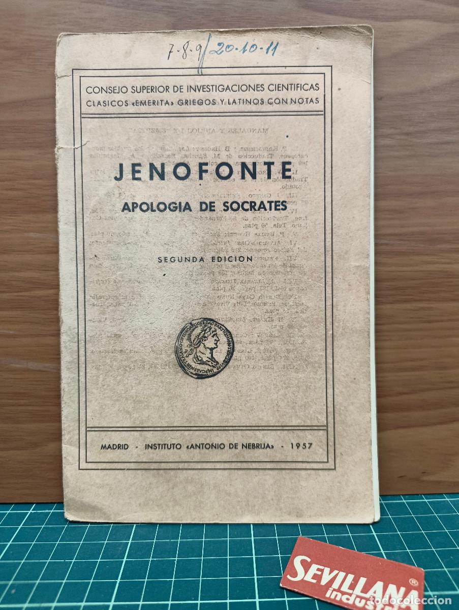 Libros de segunda mano: Apolog&iacute;a de S&oacute;crates &mdash; Jenofonte