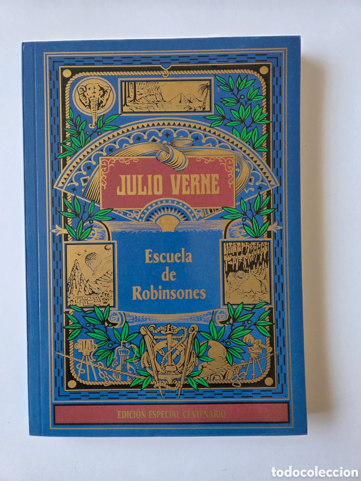 Libros de segunda mano: JULIO VERNE &mdash; LOTE 7 TOMOS &mdash; EDICI&Oacute;N ESPECIAL CENTENARIO - Foto 4