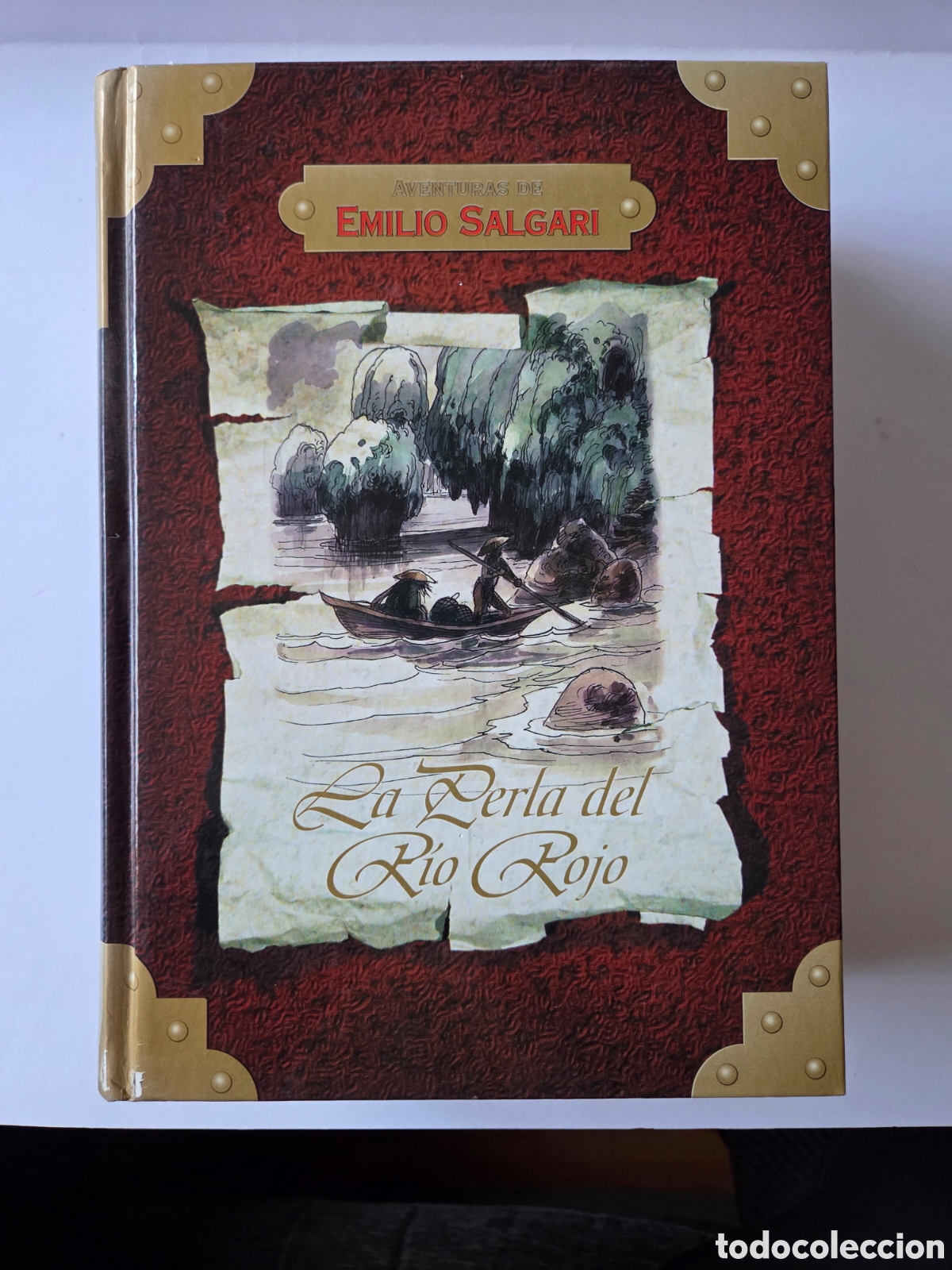 Libros de segunda mano: Lote de 3 libros de Emilio Salgari, colecci&oacute;n Aventuras de Emilio Salgari, Ediciones Rueda. - Foto 4