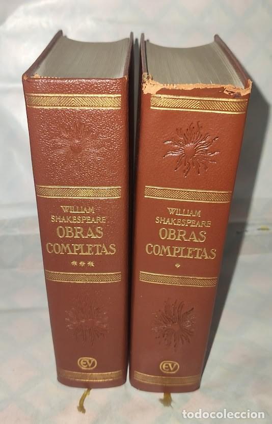 Libros de segunda mano: Wlliam Shakespeare obras completas Tomos I y III - Vergara 1969 por Luis Astrana Mar&iacute;n