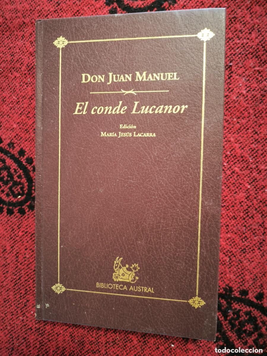 Libros de segunda mano: El Conde Lucanor Don Juan Manuel Biblioteca Austral Cl&aacute;sico Literatura Medieval Espa&ntilde;ola
