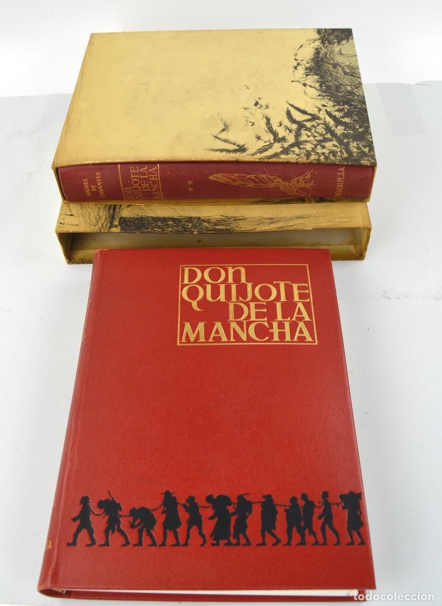 Libros de segunda mano: Don Quijote de la Mancha, Miguel de Cervantes, 1966, Espasa Calpe, ilustraciones Jos&eacute; Segrelles.