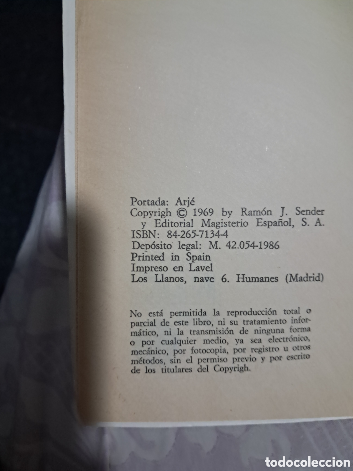 Libros de segunda mano: La tesis de Nancy de Ramon J Sender - Foto 3