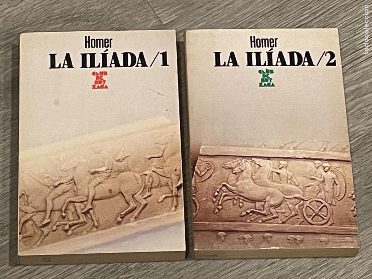 Livres d'occasion: HOMER - LA IL&Iacute;ADA - 2 VOLS. - TRAD. MANUEL BALASCH - ED.SELECTA 1986