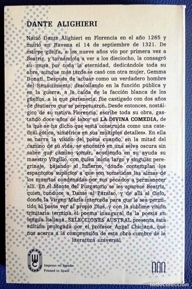 Libros de segunda mano: Dante . La divina comedia - Foto 2