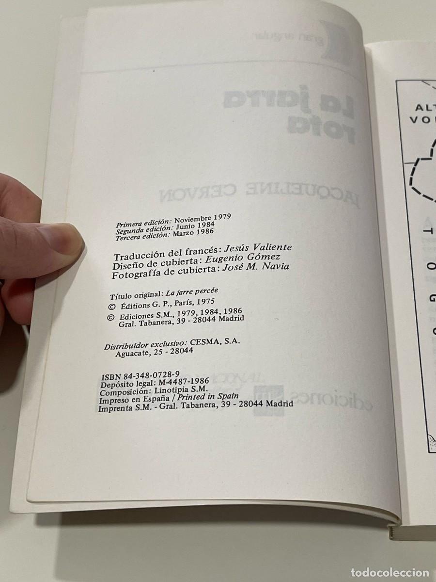 Libros de segunda mano: La jarra rota - Jacqueline Cervon - Foto 2