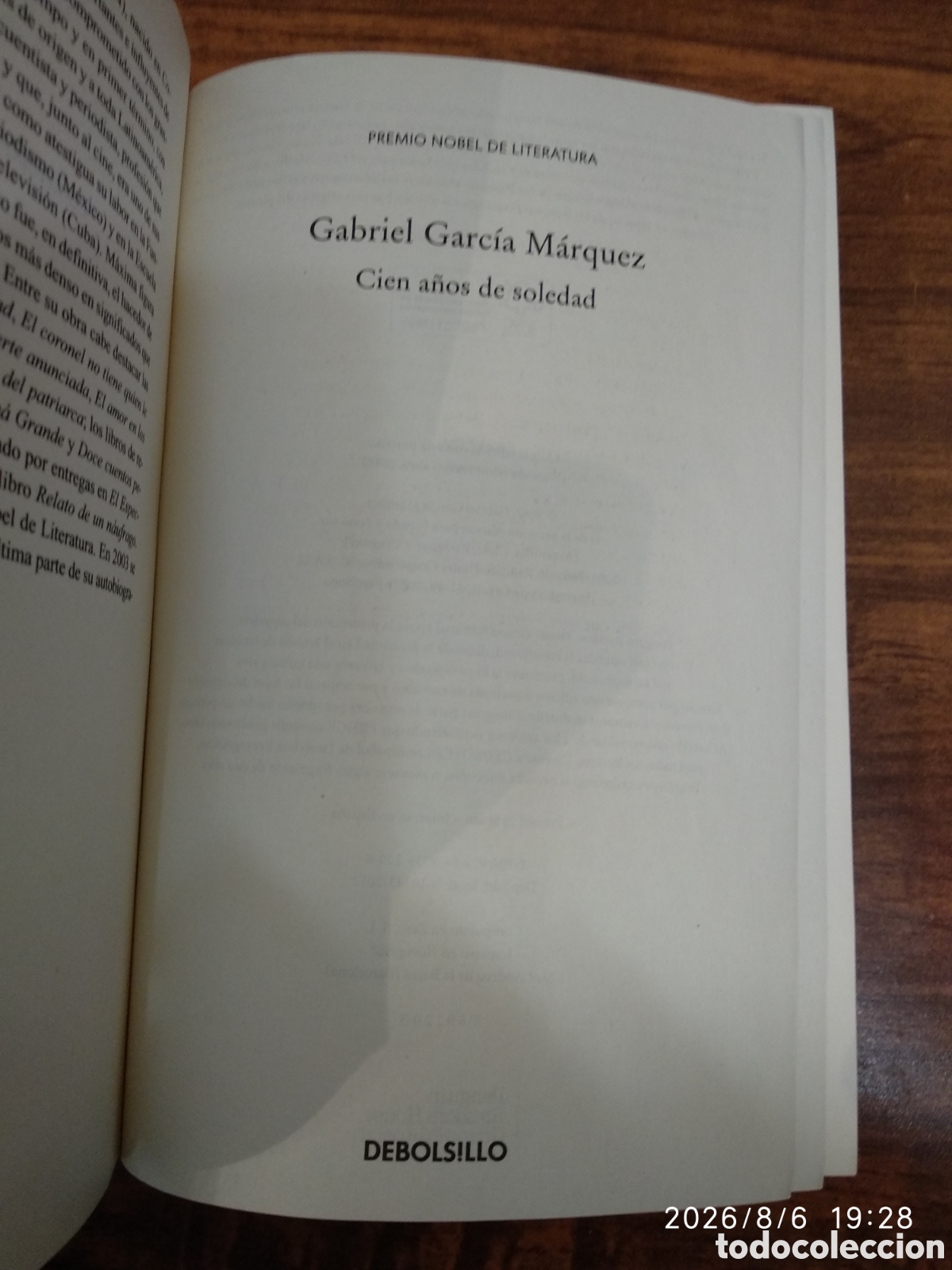 Libros de segunda mano: Cien a&ntilde;os de soledad (Gabriel Garc&iacute;a M&aacute;rquez) - Foto 10