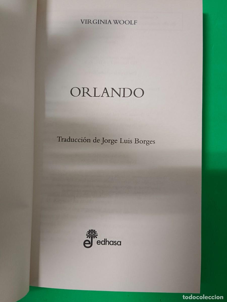 Libros de segunda mano: ORLANDO VIRGINIA WOOLF - Foto 4