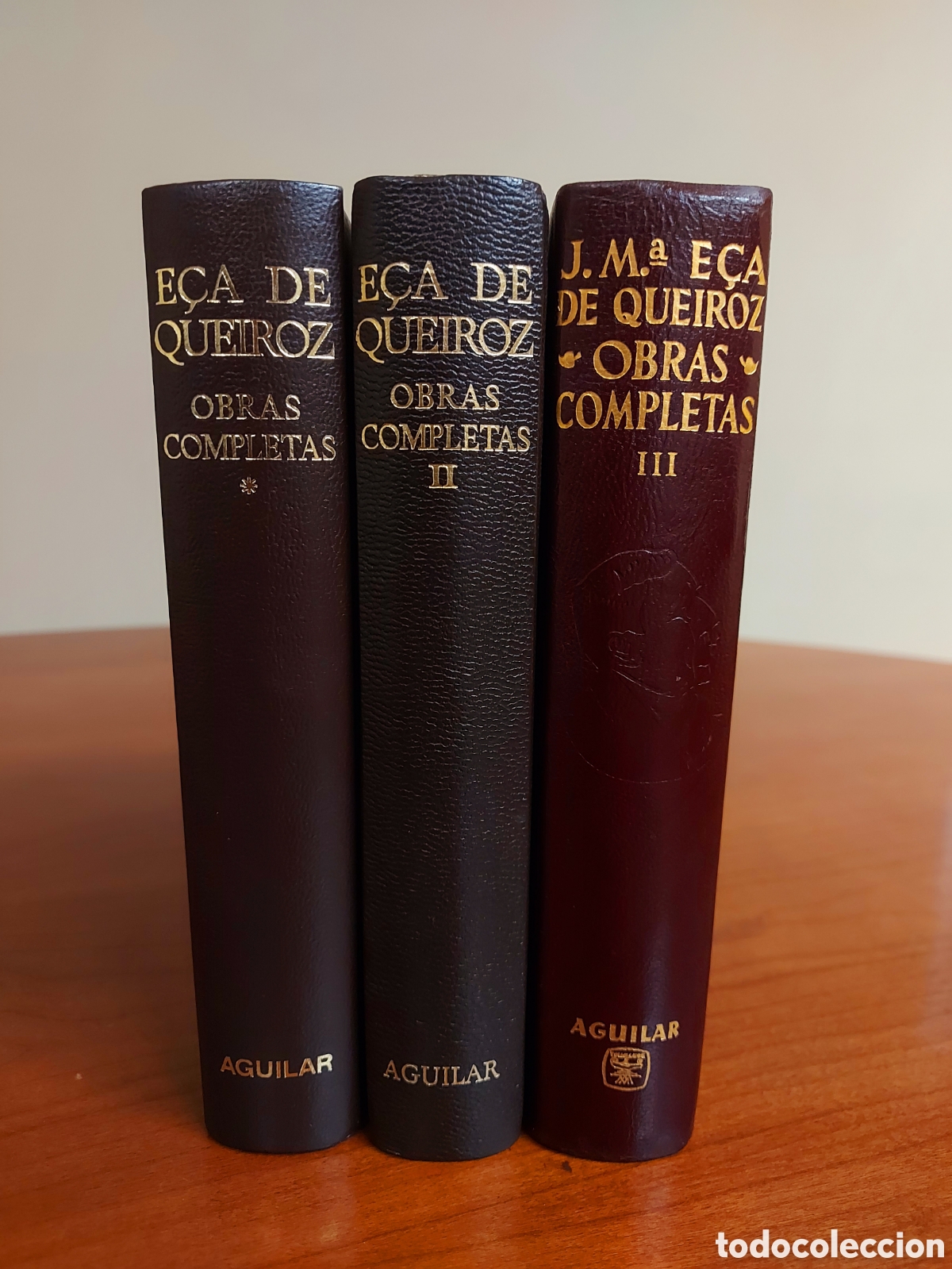 Libros de segunda mano: E&ccedil;a de Queiroz, Obras Completas. 3 tomos (completa). Aguilar, 1&ordf; edici&oacute;n, 1960-1964.