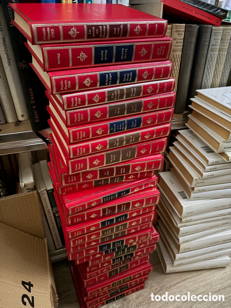 Libros de segunda mano: Lote premios planeta - libros en espa&ntilde;ol y tapa dura