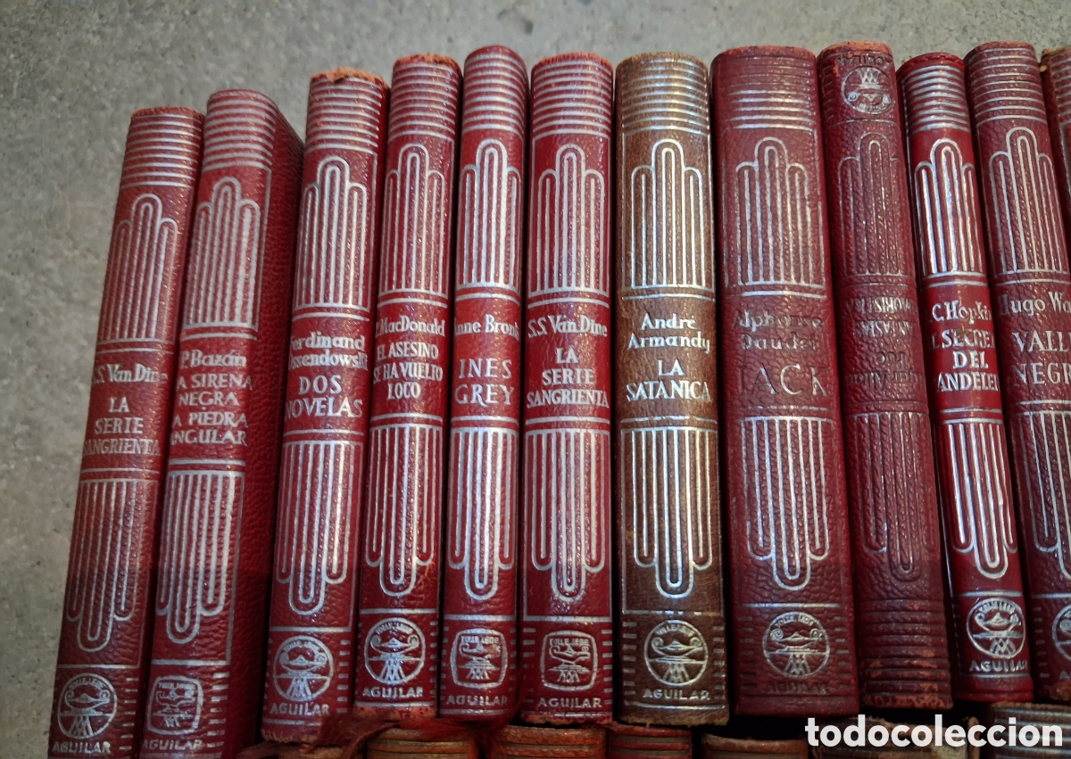 Libros de segunda mano: LOTE DE 52 CRISOLES EDITORIAL AGUILAR. - Foto 2