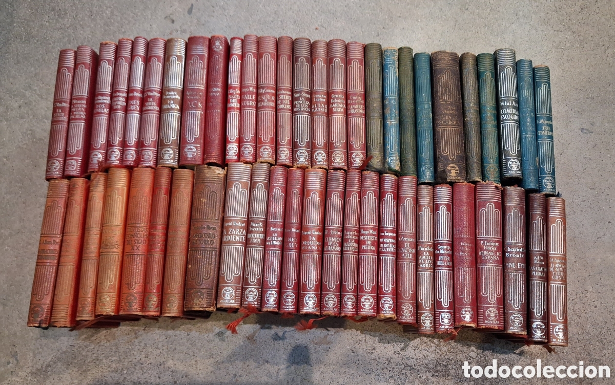 Libros de segunda mano: LOTE DE 52 CRISOLES EDITORIAL AGUILAR.
