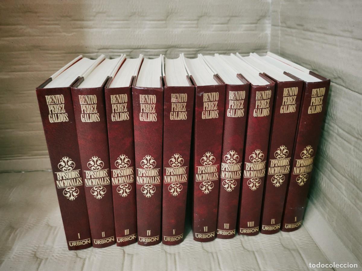 Libri di seconda mano: Benito P&eacute;rez Gald&oacute;s: Episodios Nacionales, Tomos 1 a 10 (Obra completa en 10 tomos tapa dura)