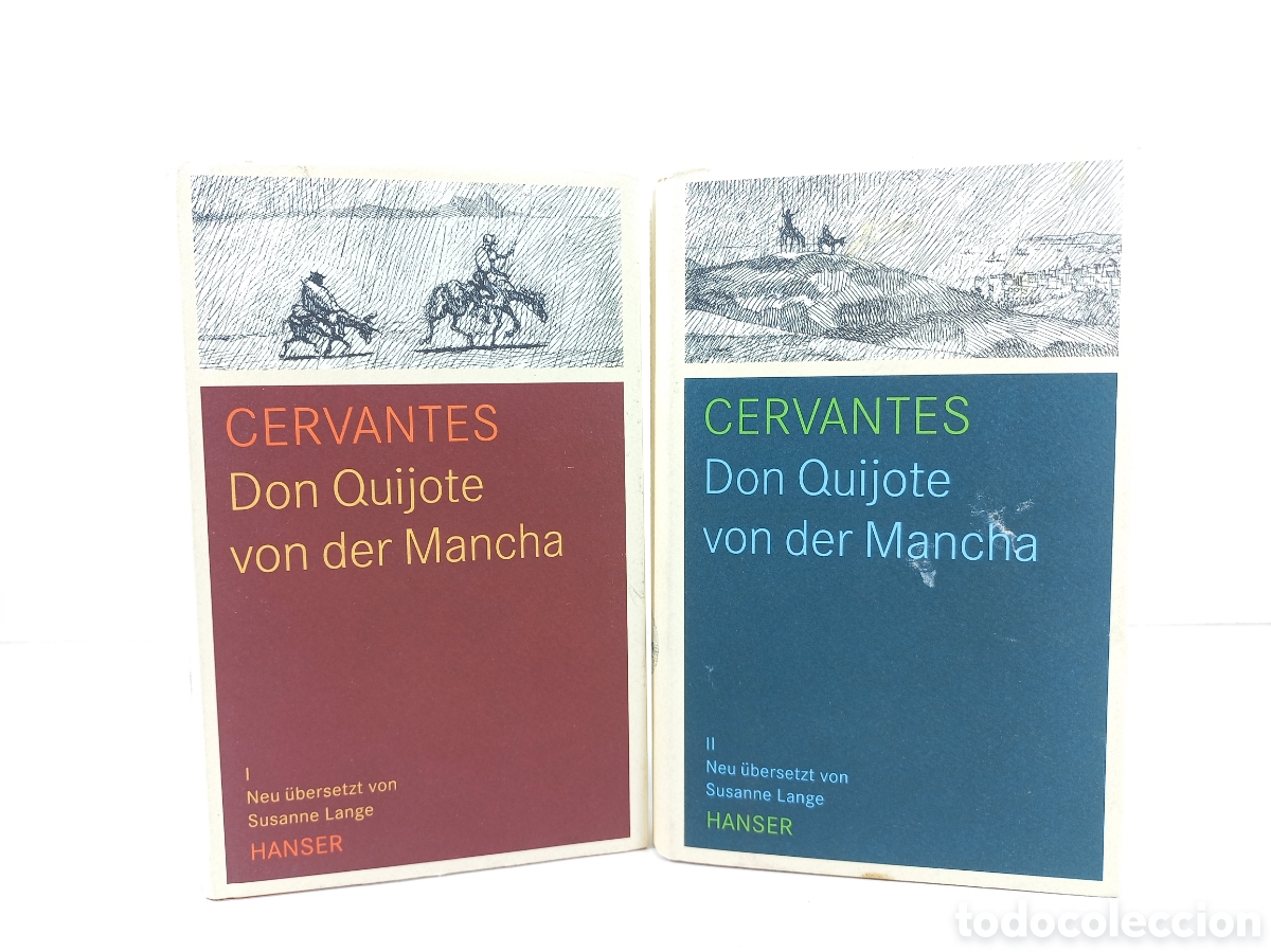 Libros de segunda mano: Din Quijote von der Mancha. Cervantes. Carl Hanser Verlag, 2008.