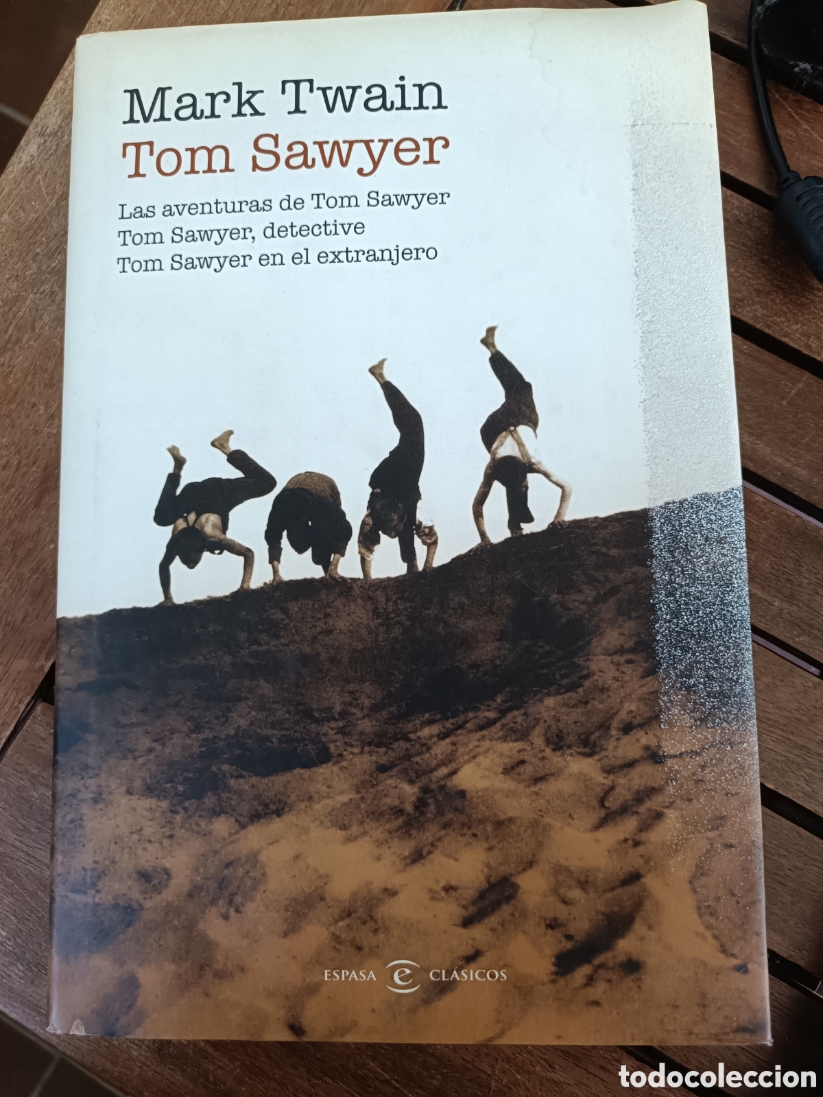 Libros de segunda mano: Tom Sawyer, Mark Twain. Espasa Calpe, cl&aacute;sicos. Ficci&oacute;n, tapa dura.