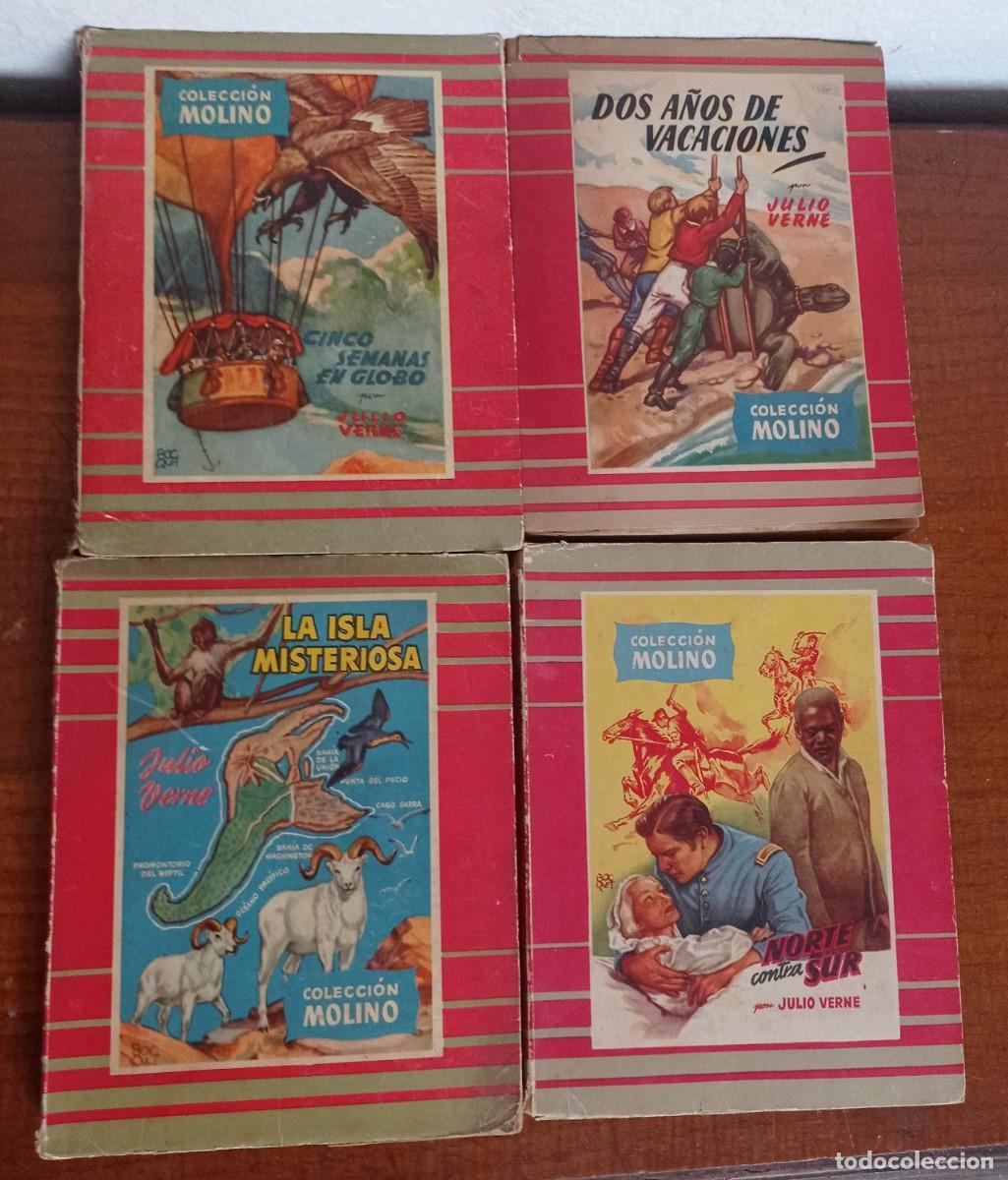 Libros de segunda mano: JULIO VERNE - COLECCION MOLINO, EDITORIAL MOLINO 1953