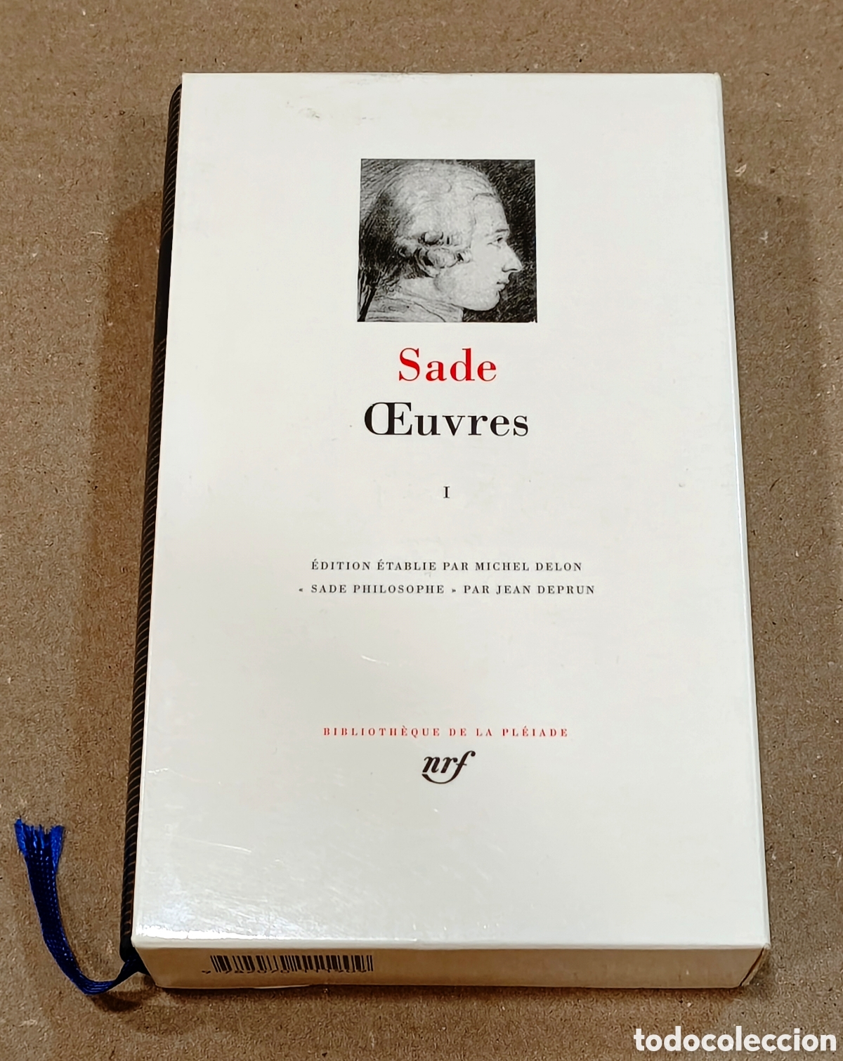 Libros de segunda mano: Sade. &OElig;uvres I &ndash; Biblioth&egrave;que de la Pl&eacute;iade &ndash; Gallimard, 1990