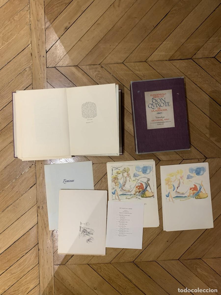 Libros de segunda mano: Quijote Salvador Dal&iacute; 1957 Emec&eacute; - Edici&oacute;n Limitada N&ordm; 318 con Suite completa