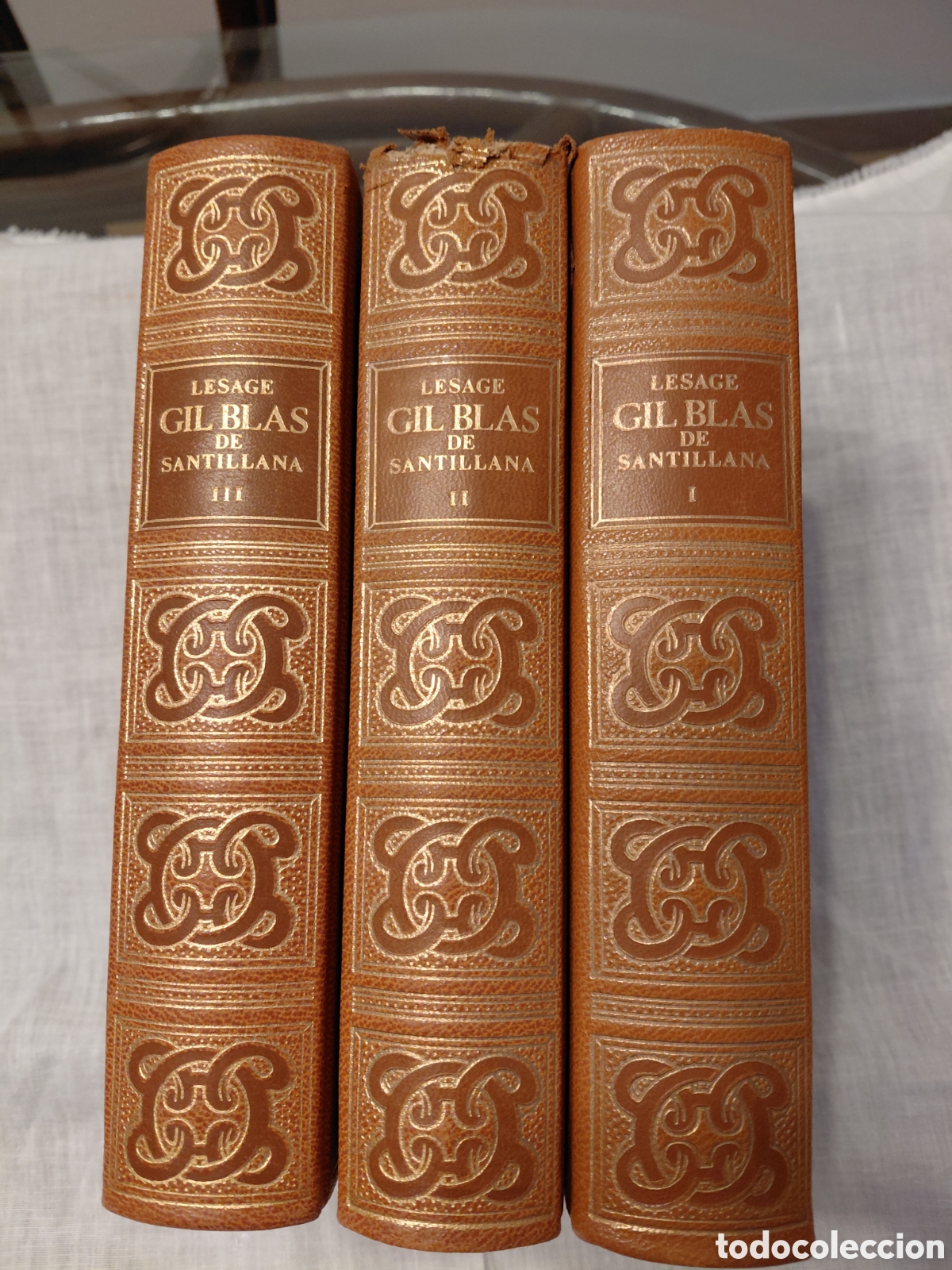 Libros de segunda mano: GIL BLAS DE SANTILLANA.DE LESAGE.EDICION FACSIMIL EDITORIAL CIRCULO DEL BIBLIOFILO 1980