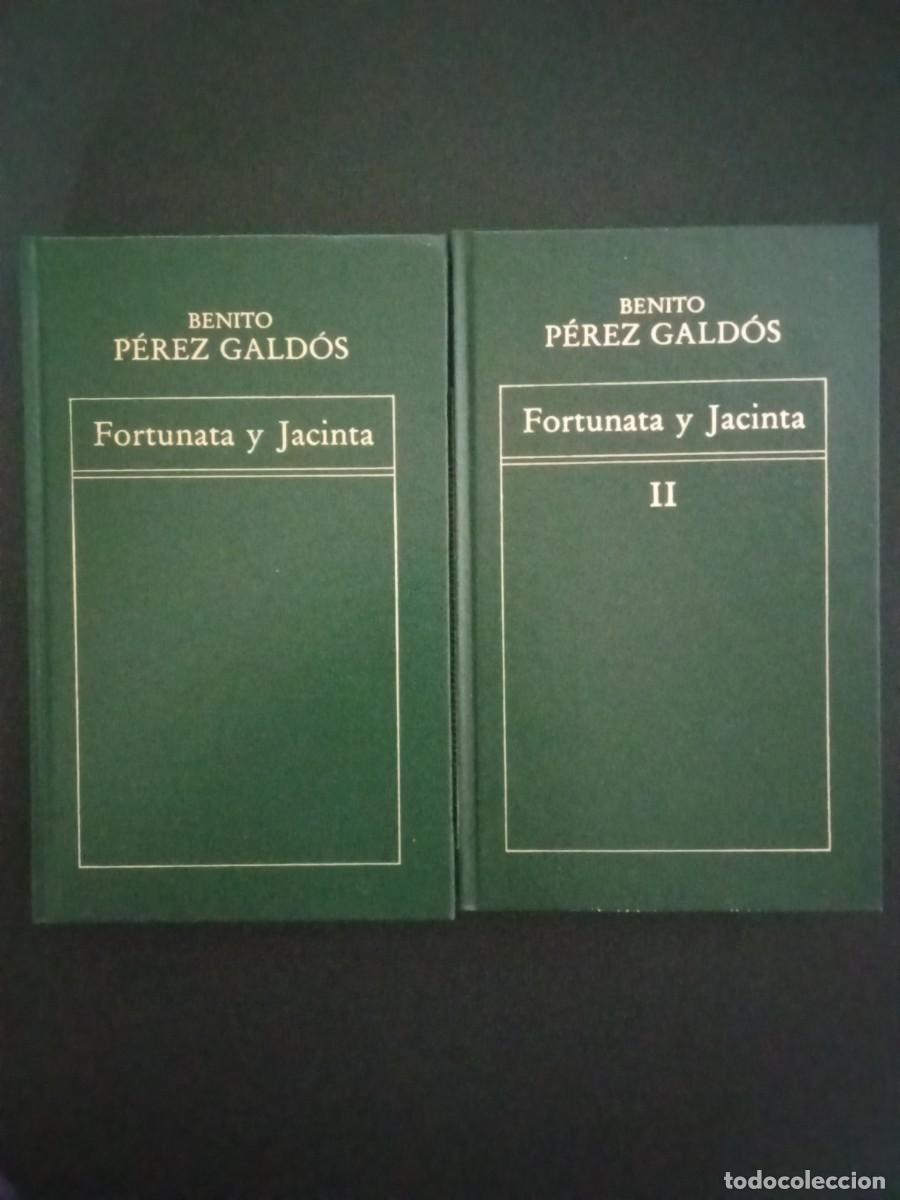 Libros de segunda mano: BENITO P&Eacute;REZ GALD&Oacute;S.- Fortunata y Jacinta. En dos vol&uacute;menes. Orbis (1982). 21 cm. 826 p&aacute;ginas. 793 g