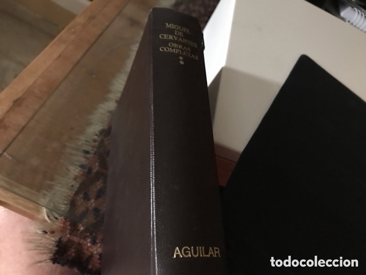 Libros de segunda mano: Miguel de Cervantes. Obras completas tomo II. Aguilar