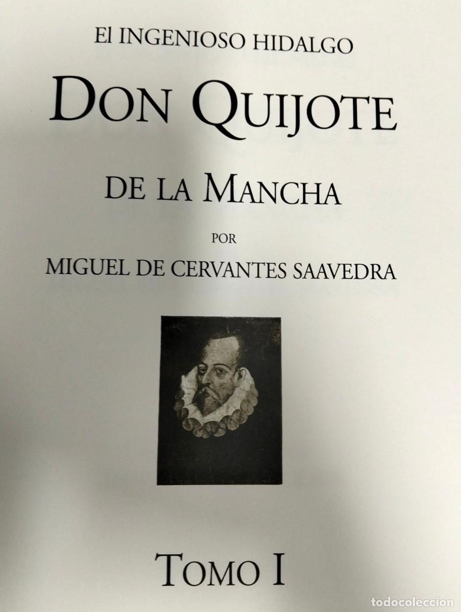 Libros de segunda mano: Don Quijote De La Mancha. Edici&oacute;n Limitada y Numerada. 2 Tomos./ Daniel Urrabieta Vierge - Foto 5